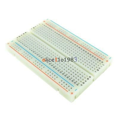 Mini Universal Solderless Breadboard 400 Contacts Tie-points Available Al