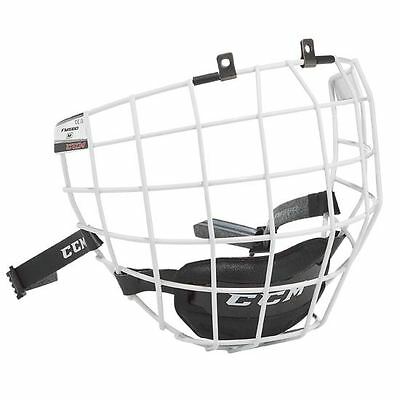 Ccm Fm580 White Hockey Helmet Cage - Face Mask - Small, Medium Or Large