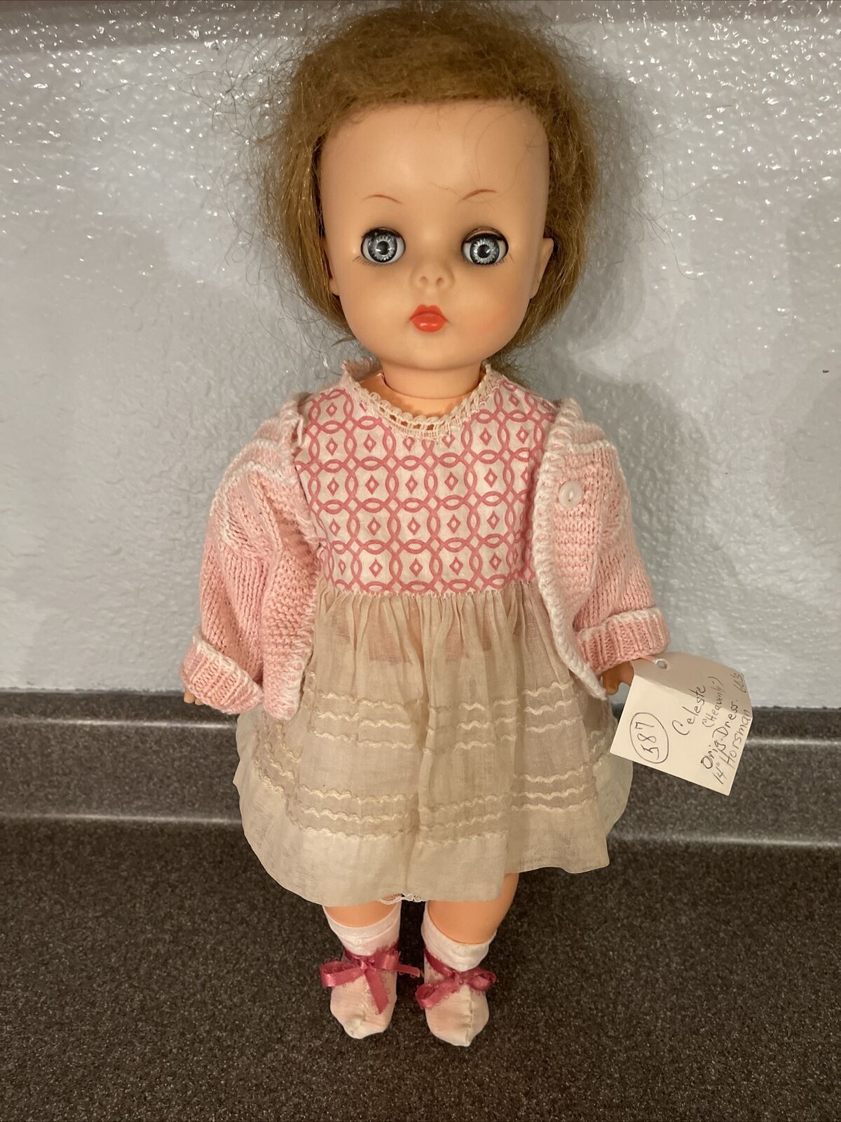 Heavenly Horsman 15” Doll 1960’s Original Dress