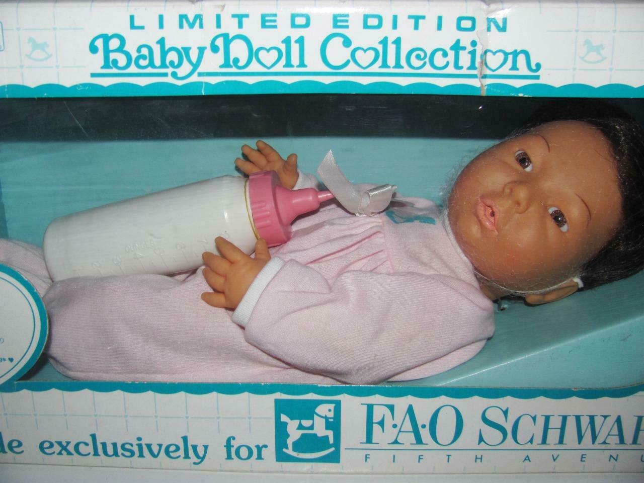 Life Size Ltd Ed Horseman Baby Doll for FAO Schwartz Poseaable Sofskin  in box