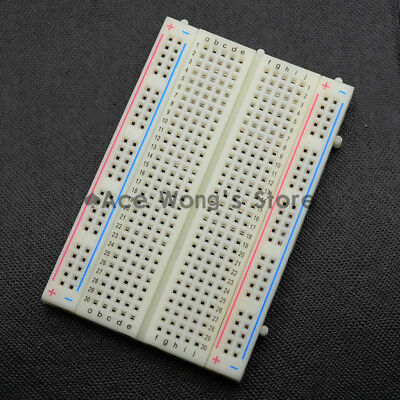 10pcs Mini Universal Solderless Breadboard 400 Contacts Tie-points Available Cf