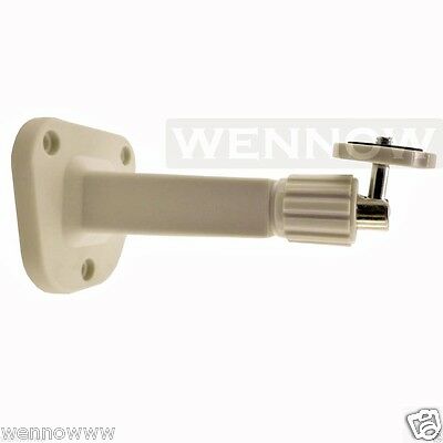 4 Pcs White 5 1/4 Inch Ceiling  Wall Mount Bracket for CCTV Security Camera