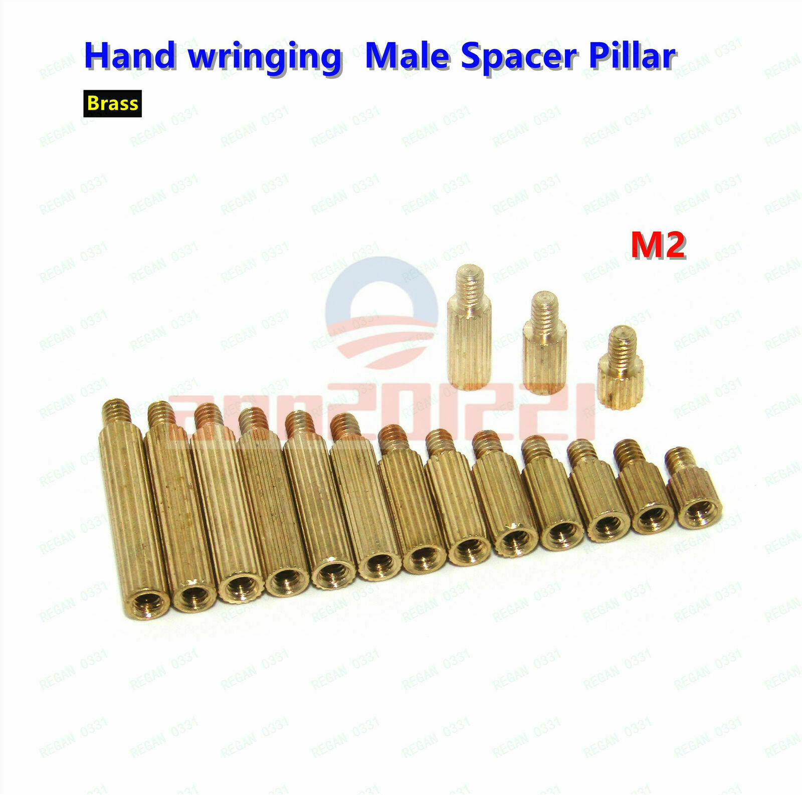 M2 Male-Female Brass Standoff Column Spacer Support Spacer Pillar For Camera
