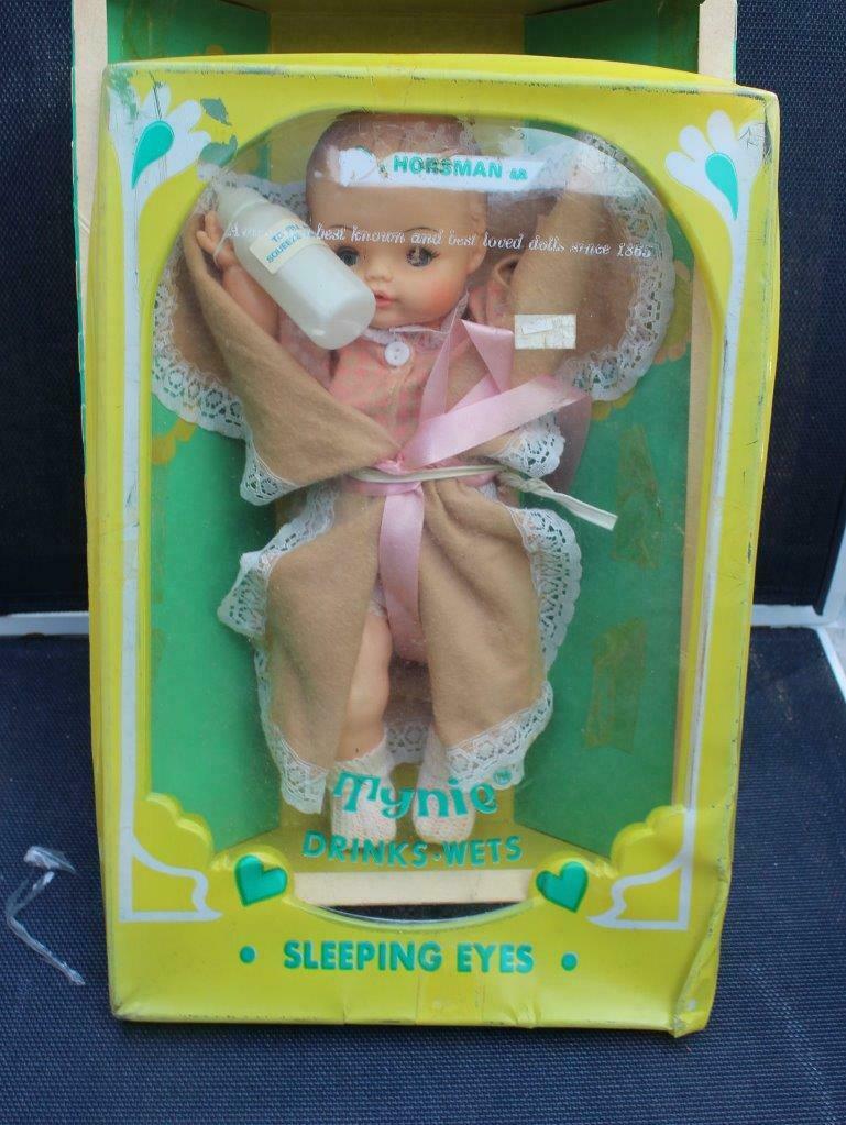 Vintage Horsman Tynie Doll Unused in Box 11