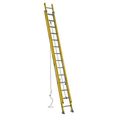 Werner 7128-2 Extension Ladder,fiberglass,28 Ft.,iaa