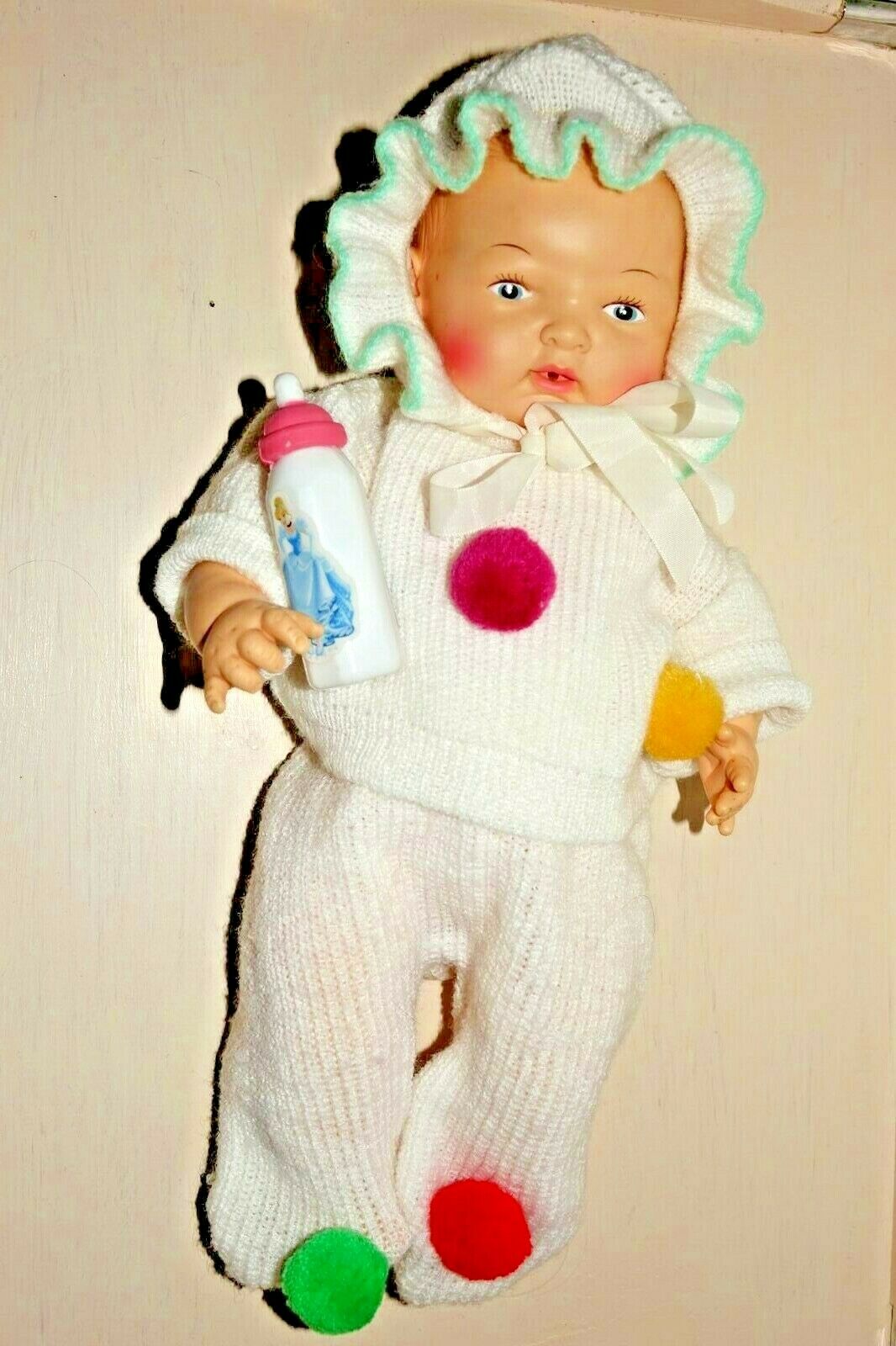 Vintage Horsman Bye-Lo Baby Doll 1977 Open Shut Eyes Jointed Drinks Wets 13