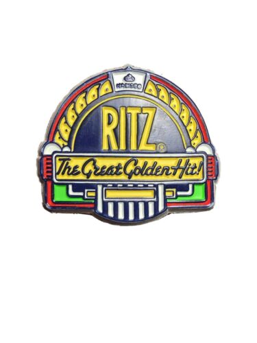 Vintage Ritz Crackers The Great Golden Hit Rubber Fridge Refrigerator Magnet