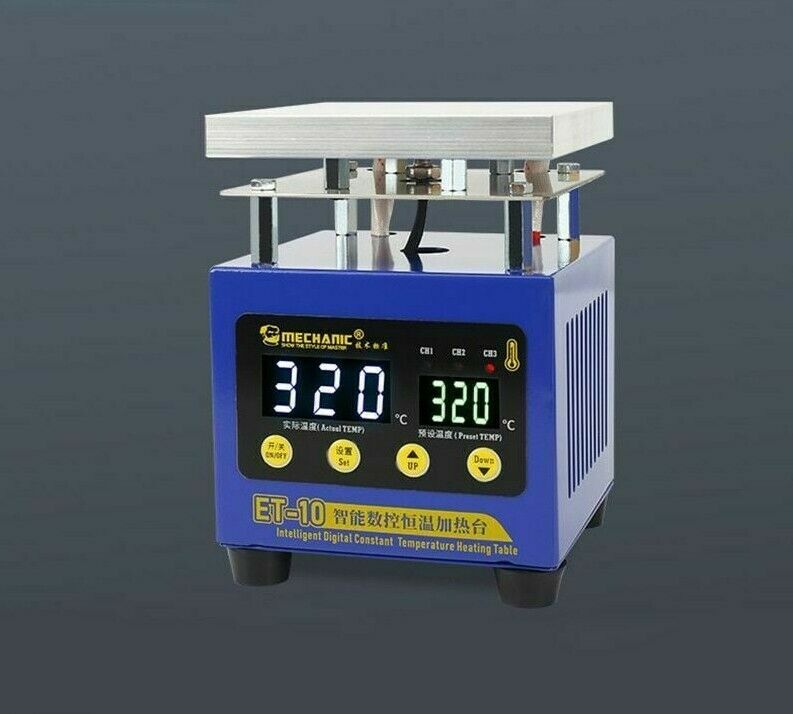 Bga Reballing Pcb Preheating Platform Digital Constant Temperature Heating Table